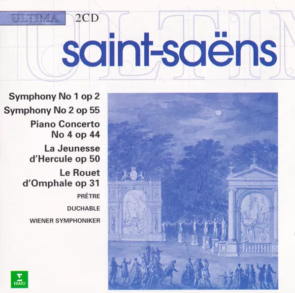 6748501 Audio Cd Camille Saint-Saens - Symphony No. 1 & 2, Piano Concerto No. 4,