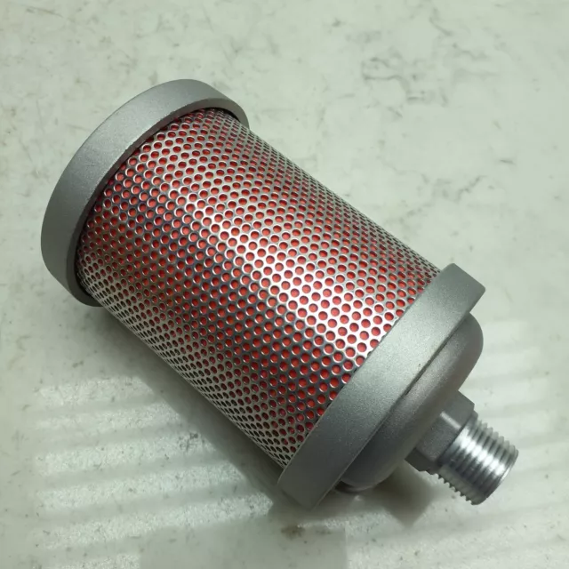 1/2" Pneumatic Muffler Element Air Exhaust Muffler 150psi 1/2" NPT Male 15A