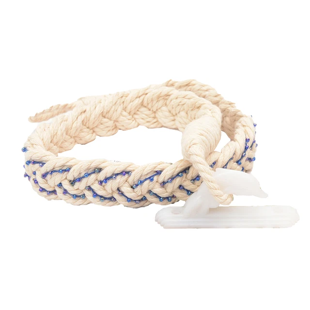 1 Set Tieback Durable Decorative Creative Twisted Curtain Tieback Cotton Flax