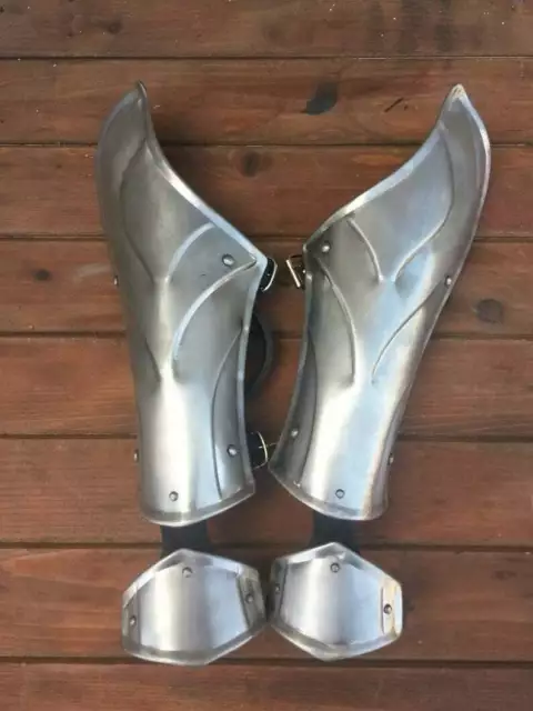 Medieval Pair of larp bracers for elven cosplay clothing, Lord of the Rings 2