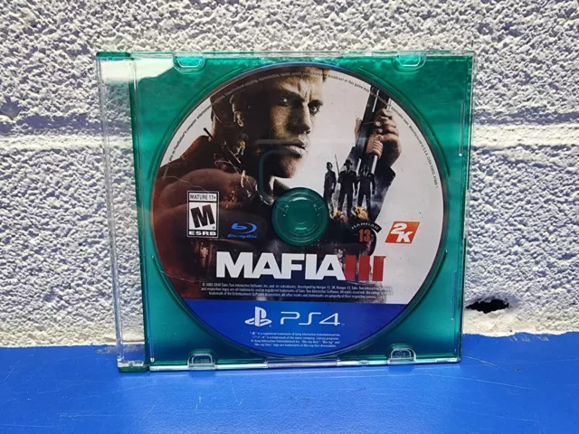 Mafia 2 PS3 + Mafia 3 Deluxe PS4 Complete with Slipcase, Maps, Manuals,  Leaflets
