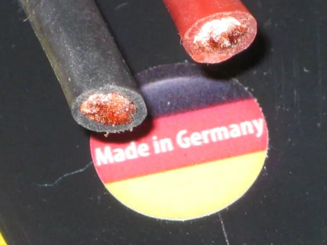 0,5-6mm² Silikonlitze Kupferkabel feinadrig Farbe + Länge wählen Muldental