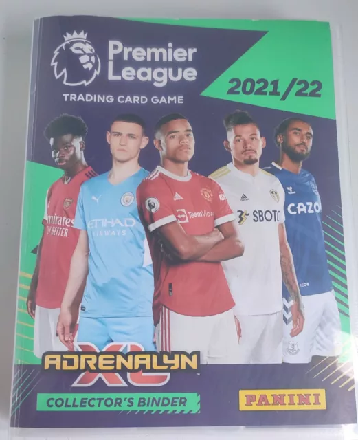 Panini Adrenalyn Xl Premier League Binder And 309 Cards 2021/22 Football Trading