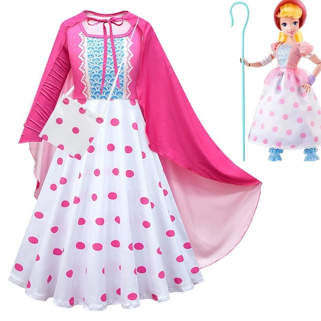 COSPLAY TOY STORY Buzz Lightyear Bo Peep Kids Princess Dress Girls