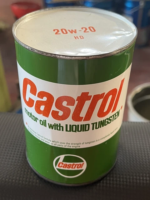 Latta Olio Motore  Vintage Castrol