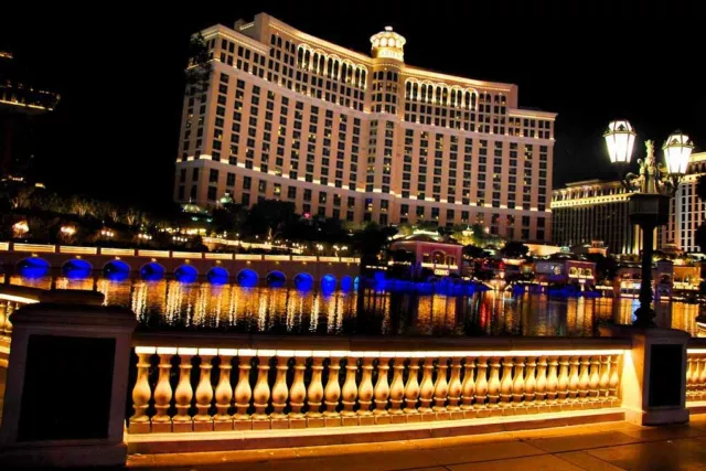 Bellagio Hotel Casino Las Vegas Nevada America USA Photograph Picture