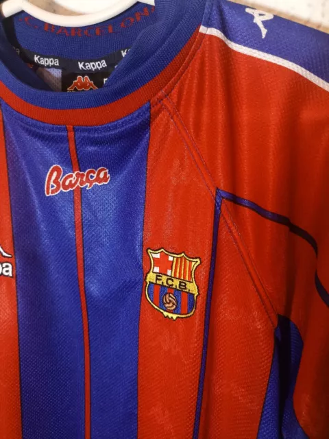 FC Barcelona Perfect Condition XL Camiseta Futbol Football Shirt Trikot 2