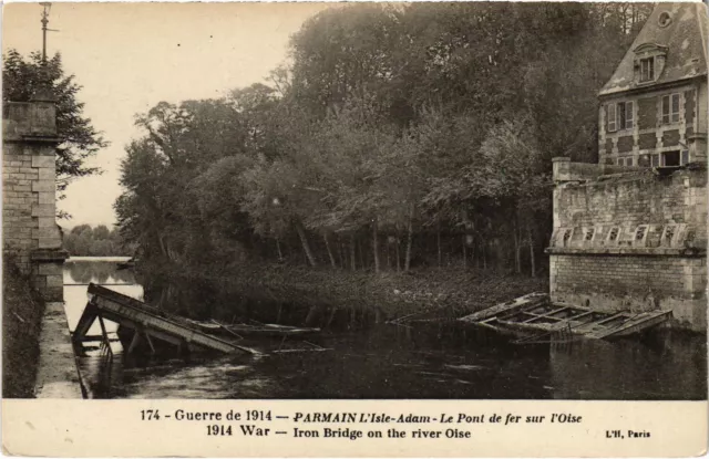 CPA Parmain Le Pont de fer s l'Oise FRANCE (1307743)