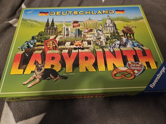 Ravensburger Das Verrückte Labyrinth Deutschland Edition Brettspiel Wie NEU