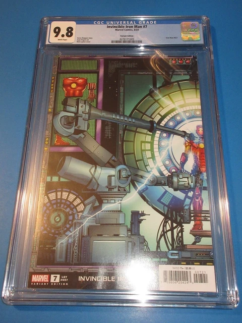 Invincible Iron Man #7 Layton Variant CGC 9.8 NM/M Gorgeous Gem Wow