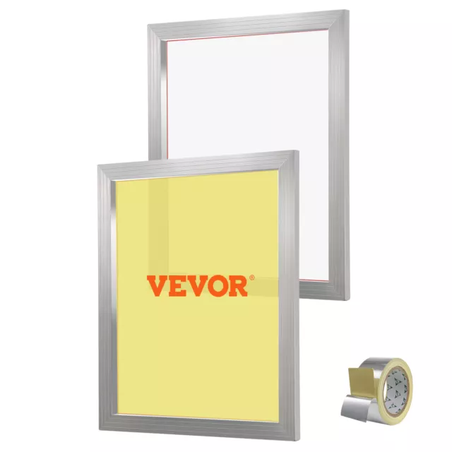 VEVOR Screen Printing Kit Silk Screen Printing Frame 20x24in 160 Count Mesh2pcs