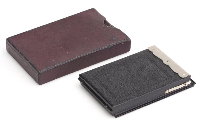 Contessa Nettel Pack Film Holder 2 11/16x4 5/16in W Box Packfilmk. (1695489061
