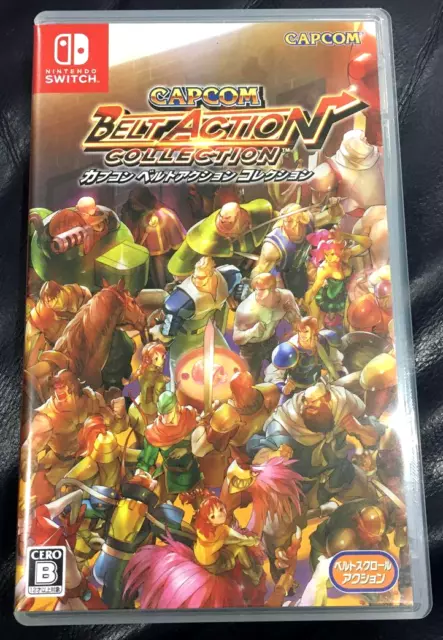 Nintendo Switch Capcom Belt Action Collection Video Game Multilingual From Japan