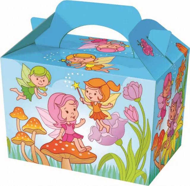 20 Fairy Party Boxes - Food Loot Lunch Cardboard Gift Kids