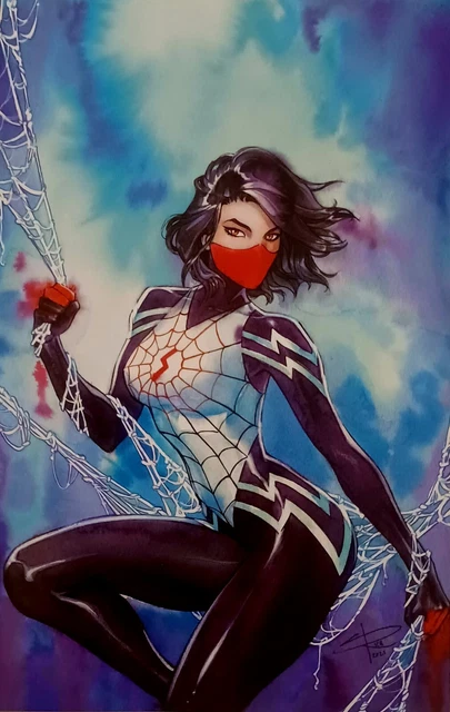 Silk (#1) Sabine Rich Unknown Slhc Comic Traders Exclusive Virgin Variant Cover