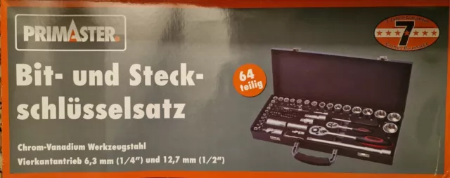 PRIMASTER Steckschlüssel-Satz ST64