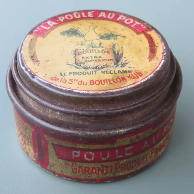 Petite Boite "La Poule Au Pot De La Ste Du Bouillon Kub".