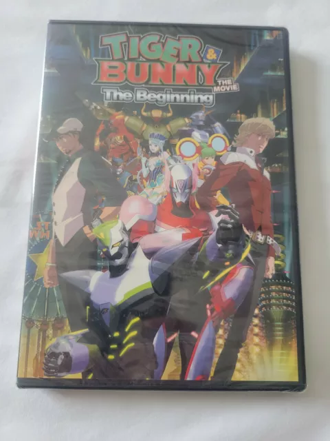 Tiger & Bunny The Beginning The Movie NEW Anime DVD Viz Media