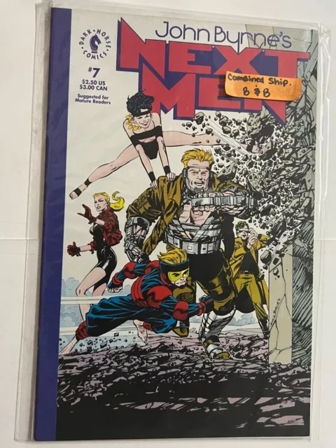 John Byrne'S Next Men #7 (Dark Horse) 1992 | Combined Shipping B&B