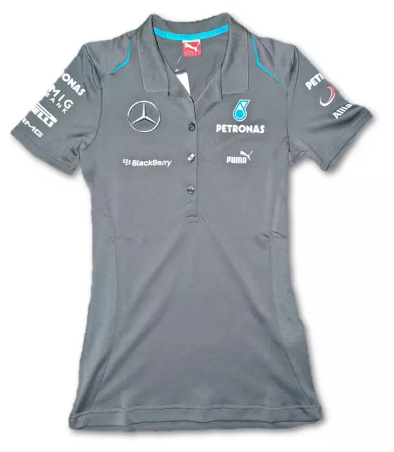 POLO MERCEDES AMG Petronas F1 Team Formula One 1 NEW! Ladies Poloshirt