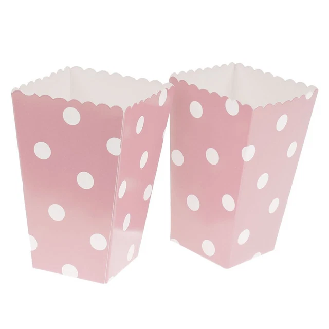 12 pz scatole di popcorn delicate scatole di popcorn studente