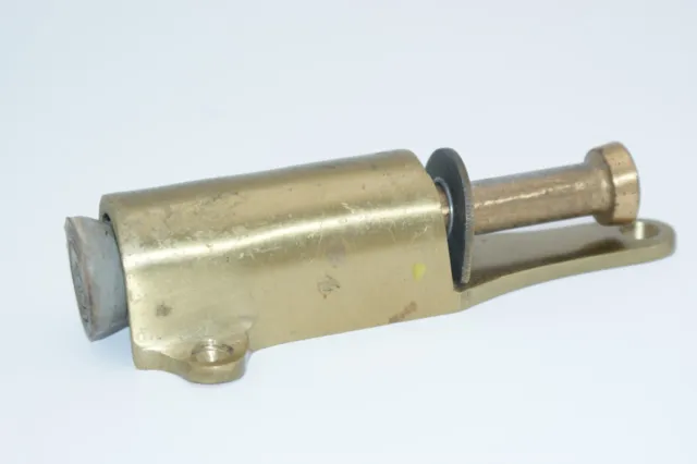 Glynn-Johnson 1154 Plunger Door Holder - Heavy Duty, Solid Brass