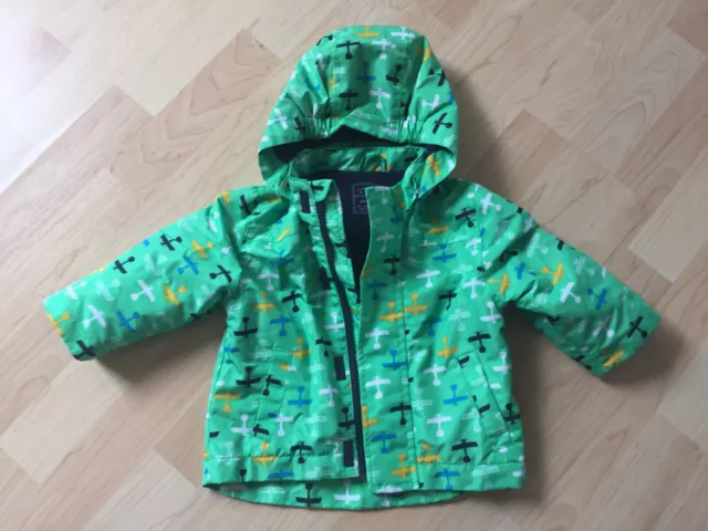 Name it Baby Jungen Newborn Übergangsjacke Regenjacke Kapuze abnehmbar Gr. 68