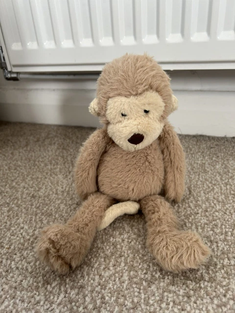 JELLYCAT SWEETIE MONKEY chimp Ape Soft toy Plush Comforter Soother 11 inches 39.99 PicClick UK