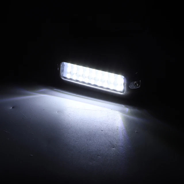 White 27LEDs 3.6W Underwater Transom Light IP68 Waterproof Boat Fishing Lamp
