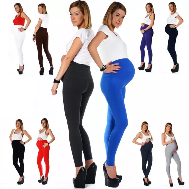 Umstands Leggings in vielen Farben Baumwolle, Gr. S M L XL XXL 3XL