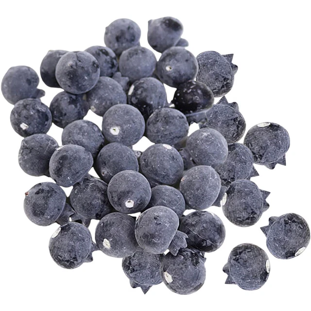 50pcs faux fruit bricolage artisanal bleuette de cuisine décor de cuisine