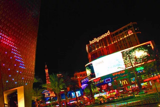 Planet Hollywood Hotel Casino Las Vegas Strip Nevada America USA Photograph