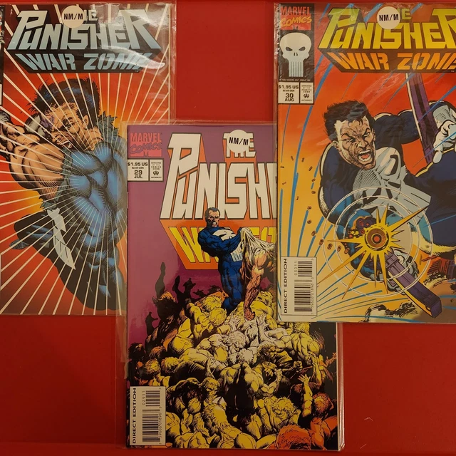 The Punisher: War Zone #1-41 (Missing #33) Annual #1 1992 Marvel Comic Books VF 10