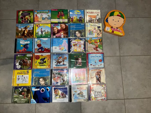 61x Stück Kinder CDs Lieder  Geschichten Hörbuch - CD Sammlung - Siehe Fotos  P8