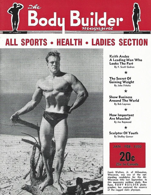THE BODY BUILDER Magazine~Muscle/Health/Physical Training Magazine~Jan ...
