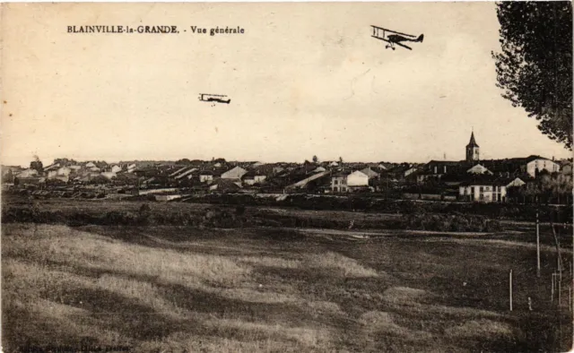 CPA BLAINVILLE-la-GRANDe - General View (386324)