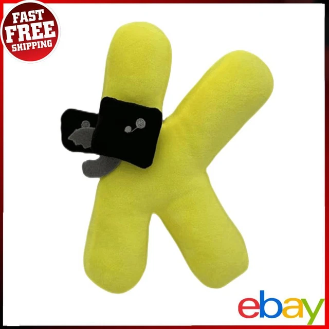 PLUSH ALPHABET LORE Doll Enlightenment English Letter Cute Throw Toy