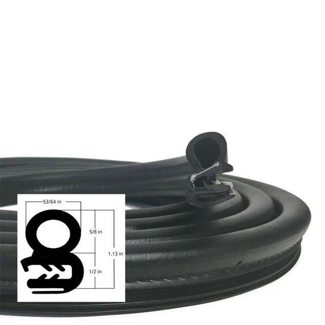 Car Body Door Seals EPDM Steel Belt Weatherstrip OEM Replacement Accessories
