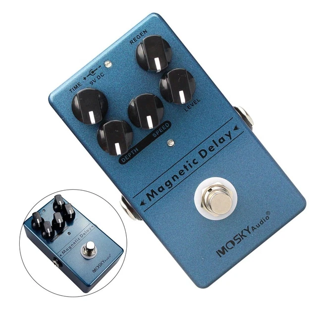 Pedale Effetto Ritardo JOYO JF-08 Per Chitarra - Digitale, True Bypass, 25-600ms - Foto 7