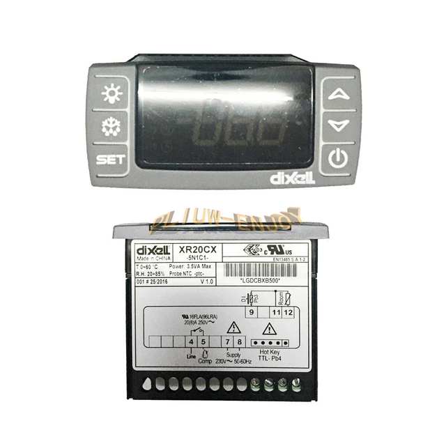 1PC DIXELL XR20CX5N1C1 Digital Controller for Commercial Fridge 87.63
