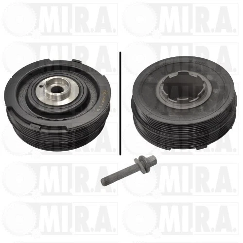 Kit Poulie Vilebrequin Pour BMW 3.0d (E46, E90, E60, E63, E65, X3, X5) - Set De Pièces Neuves