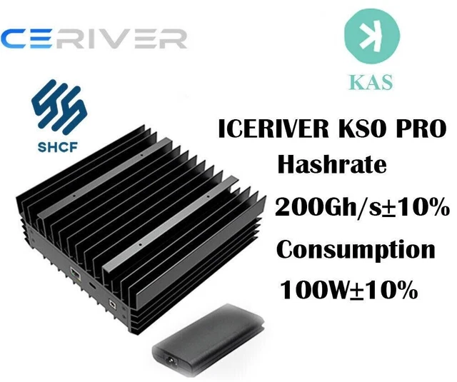 IceRiver KS0 PRO 200G 100W - With PSU Input Voltage 100-240V AC