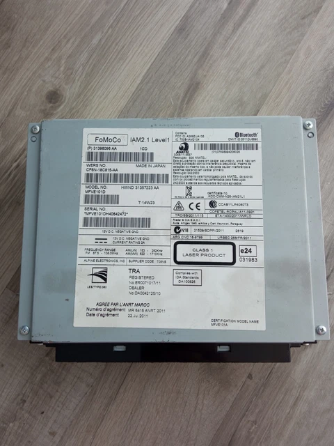 Volvo V40 S60 V60 Xc60 Stereo Radio Cd Player Head Unit 31396096Aa Cf6N18C815Aa