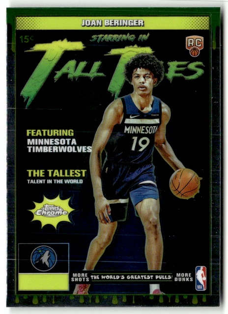TOPPS NBA CHROME 2025 Joan Beringer Rookie Tall Tales TT-25 EUR 2,74 ...