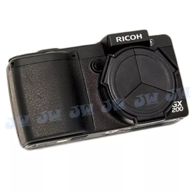 JJC Automatic Auto Lens Cap For RICOH GX-200 GX-100 Camera Replace Ricoh LC-1