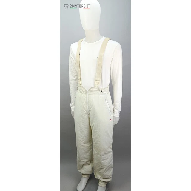 Salopette Pantalon De Neige MARLBORO Rouge Gris Ski Thermore Haut