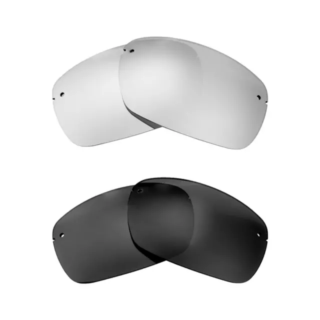 Nuovo Walleva Titanio + Nero Lenti Polarizzate Per Maui Jim Kumu Occhiali da