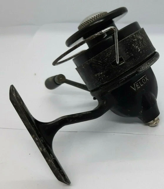 Moulinet De Pêche Ancien Allcock Modèle Velox Luxe De 1956 - Vintage, Fabriqué En France