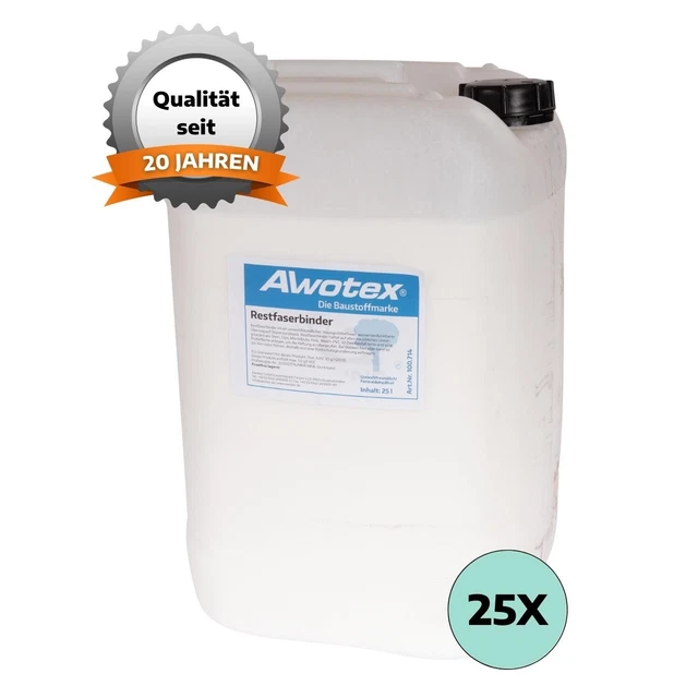 Restfaserbindemittel Asbest Asbestfaserbinder Faserbindung Sanierung 25l