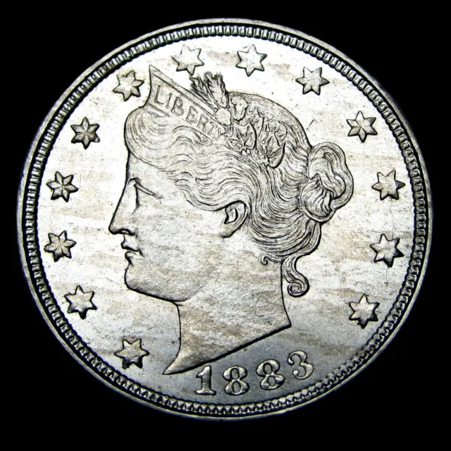 1883 Liberty V Nickel  ---- Gem BU+ Coin ---- #MM997
